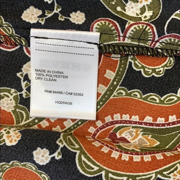 LAUNDRY Shelli Segal Paisley Retro Print Wrap 6 S - Picture 7 of 7